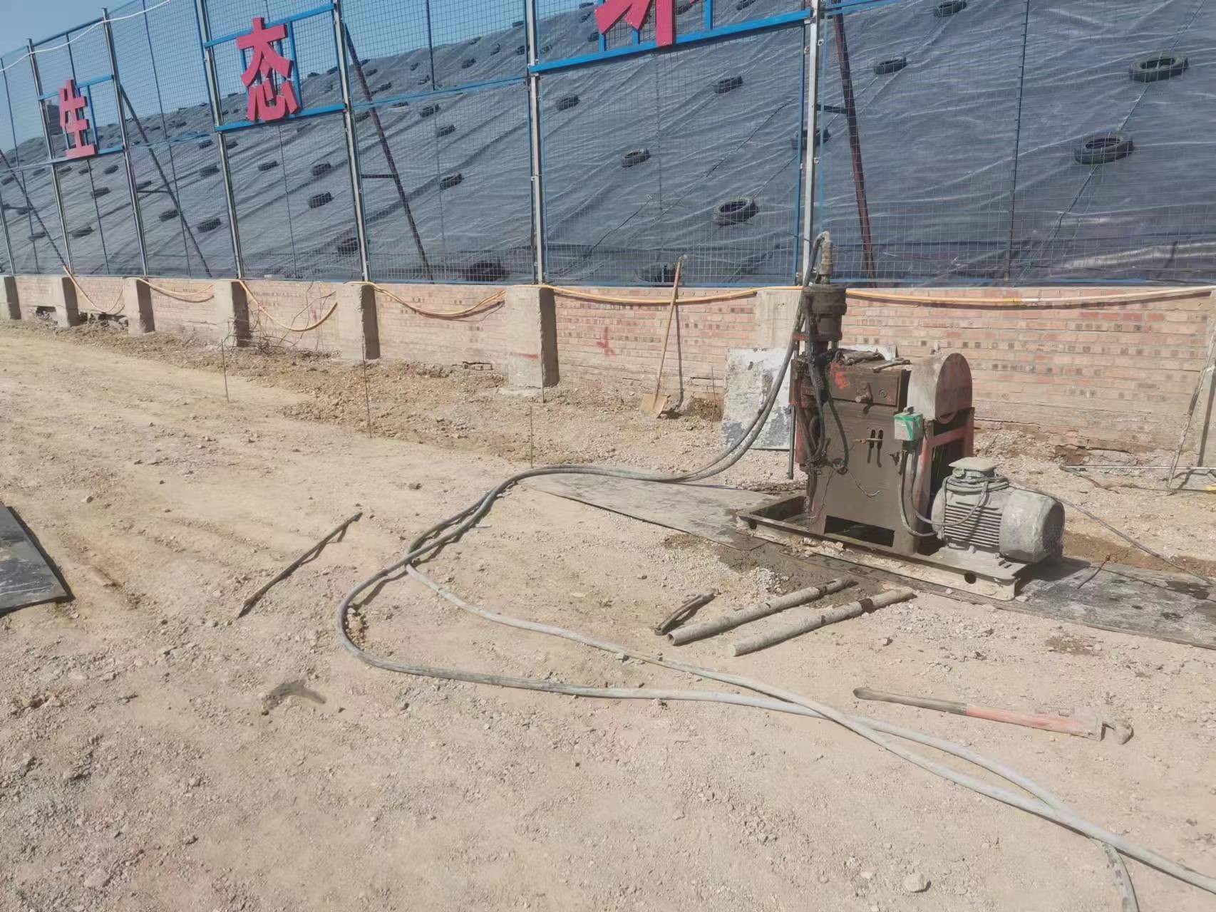 高石碑镇地基注浆