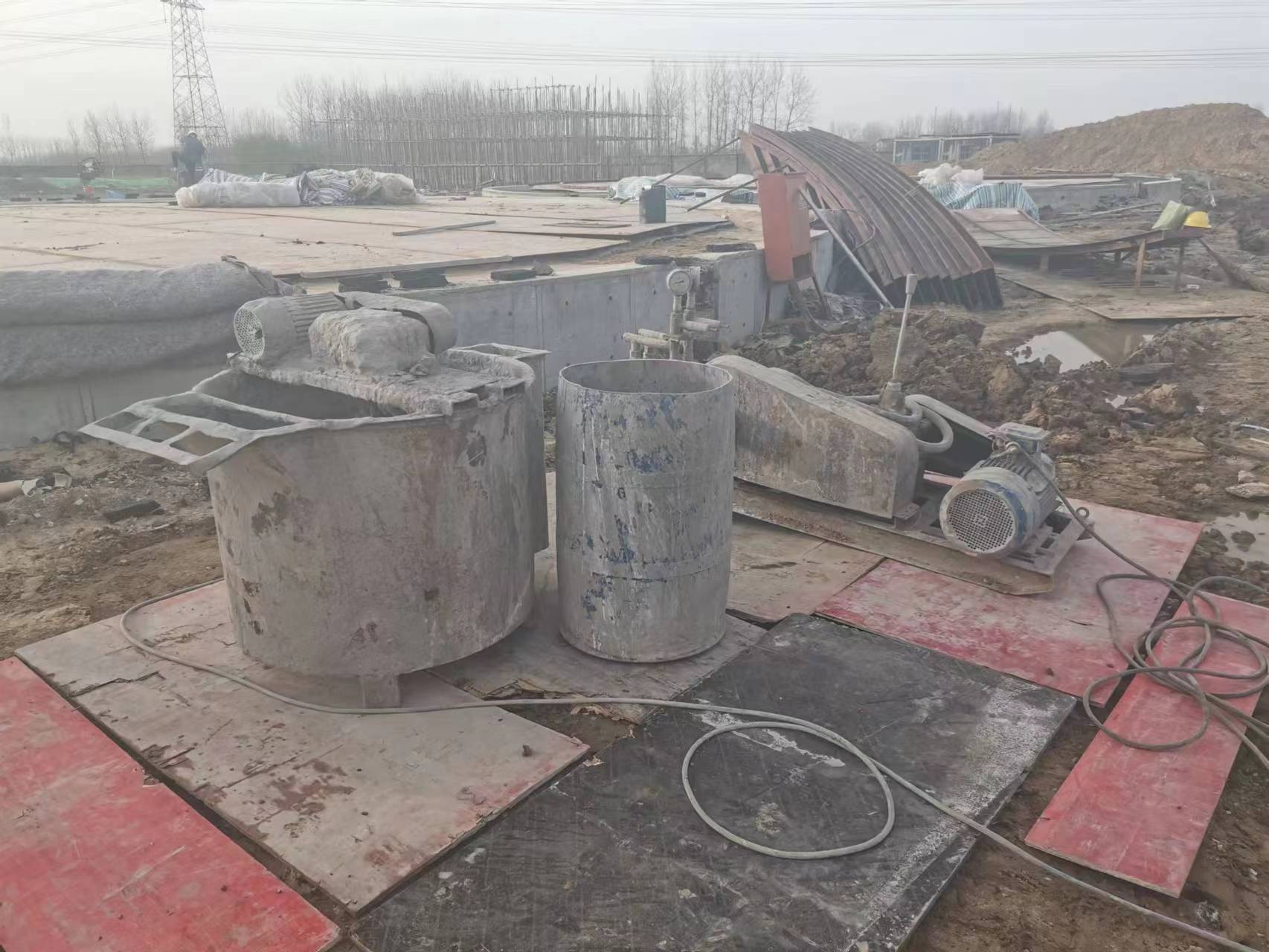 高石碑镇顶管注浆